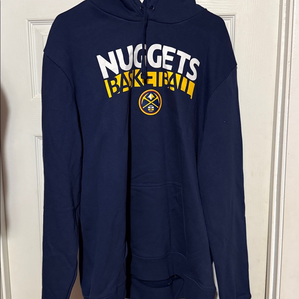 NBA Black and Gold Nuggets Hoodie
